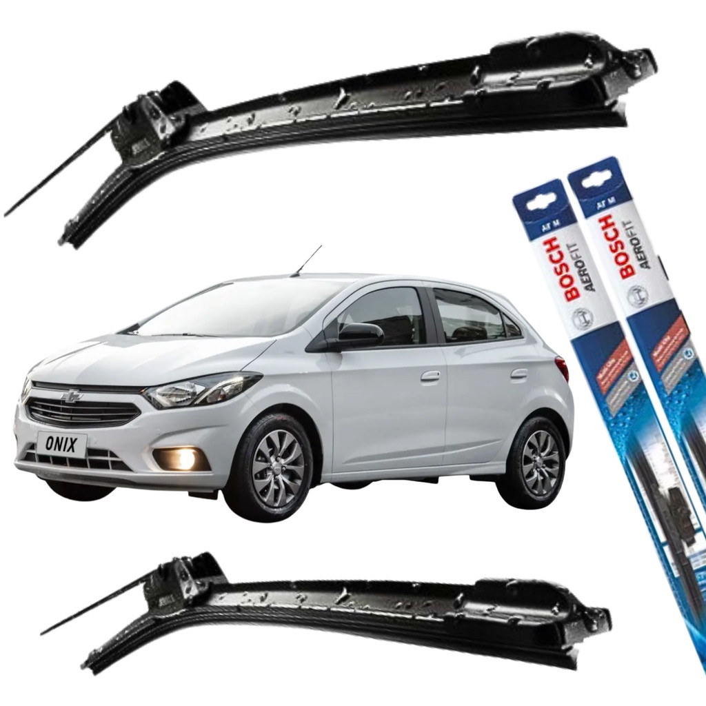 Palheta Limpador Bosch GM Onix -2019 a 2024 Limpa Parabrisa Vidro Do ...