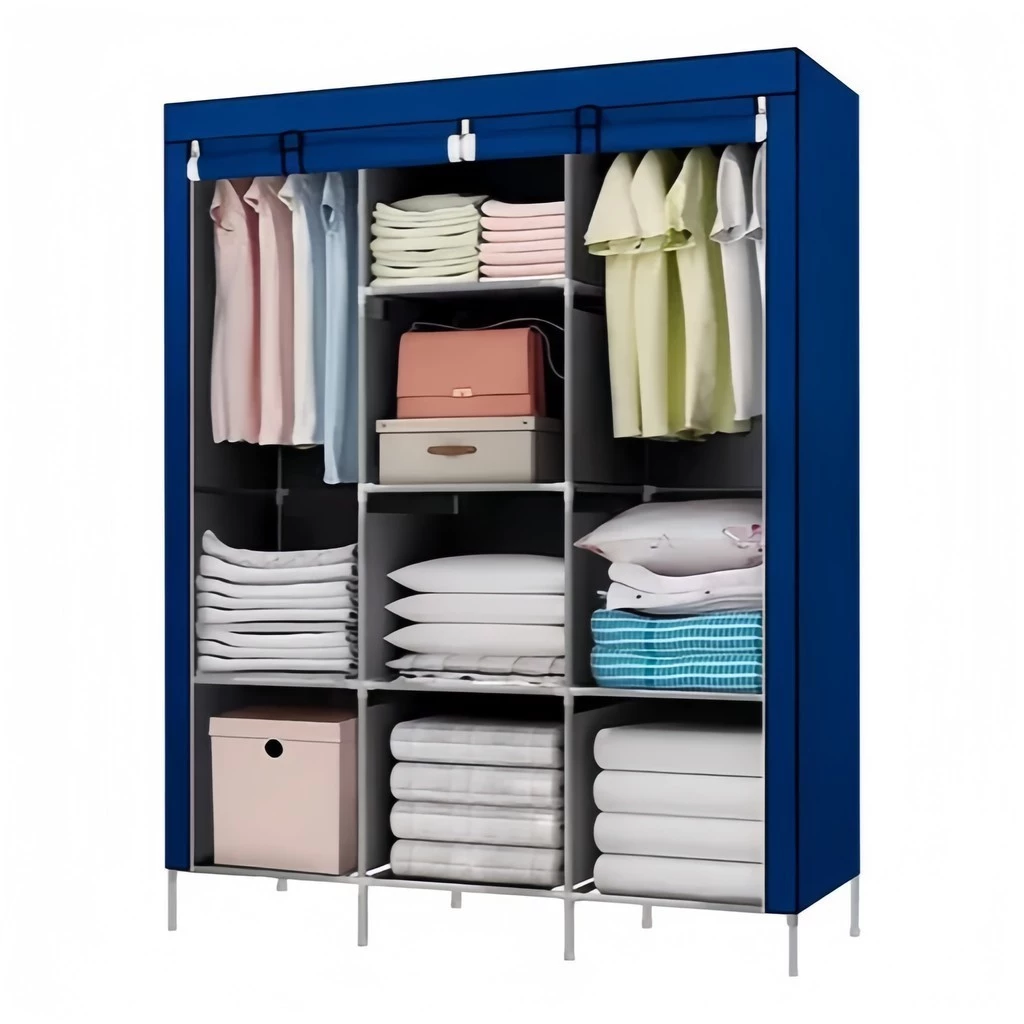 Guarda-Roupa Dobrável Portátil Organizador Compacto e Versátil