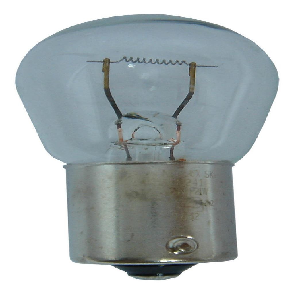 Set 4 Lampadine Alogene 24V 21W P21W Per Stop O Frecce - Omologate, Attacco BA15s