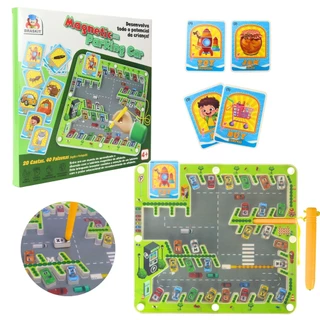Jogo Educativo Labirinto Magnético do Alfabeto 2306 - Braskit
