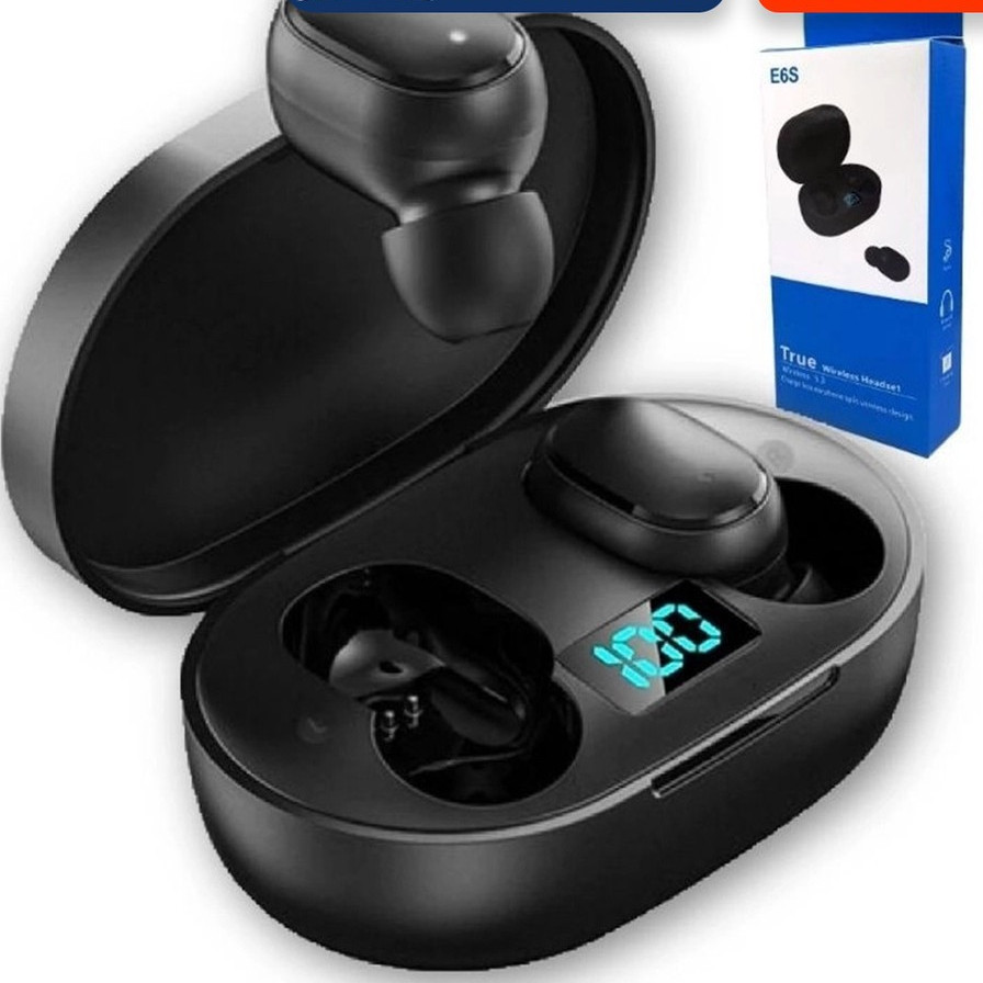 A6S TWS Fone De Ouvido Sem Fio Bluetooth 5.0 Estéreo Macaron Mini Fones Para Android Ios E6S