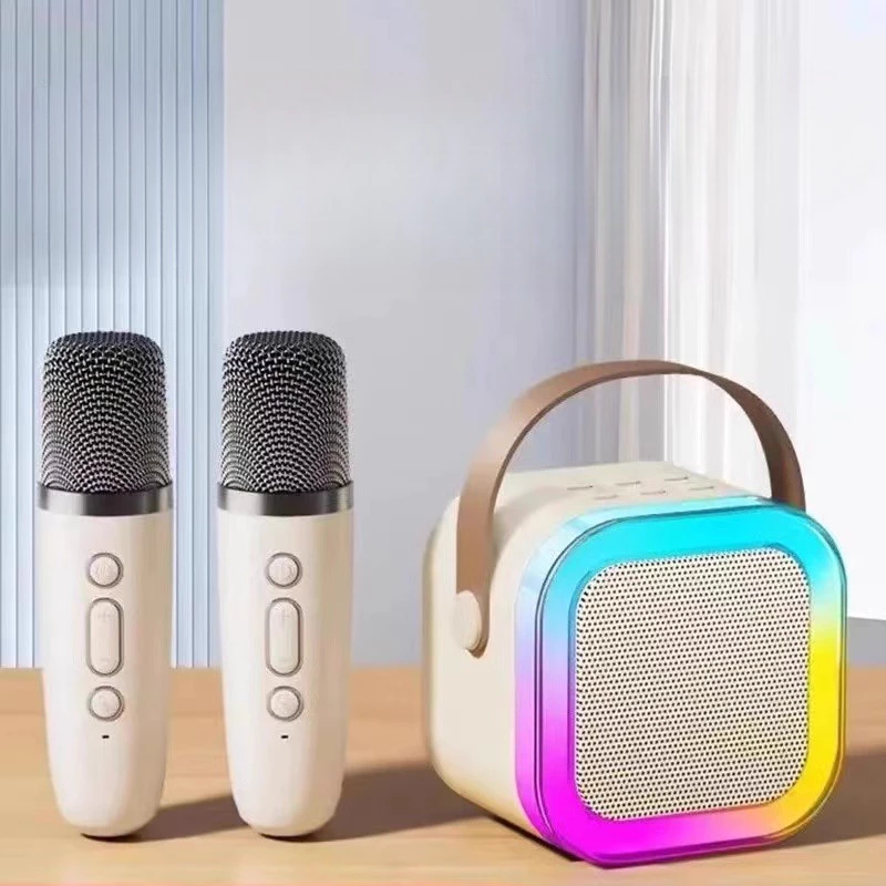 K K12 microfone de áudio integrado microfone casa sem fio Bluetooth cantando k música crianças cantando ferramenta útil
