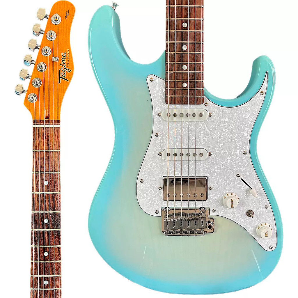 GUITARRA TAGIMA STELLA OASIS TCBLB STRATO HSS ESCALA ESCURA | Shopee Brasil