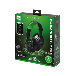 Headset Gamer JBL Quantum 360X Wireless para Xbox - Preto Verde