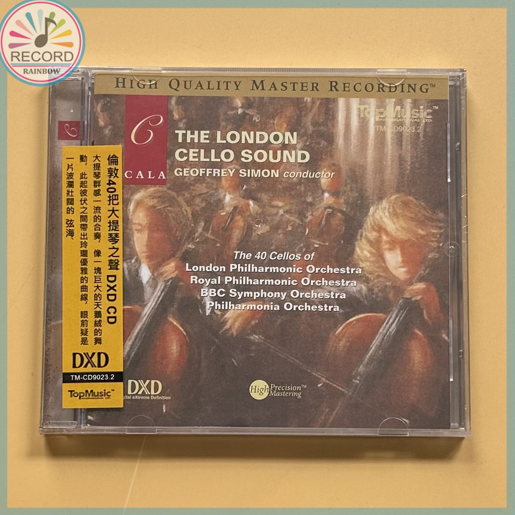 THE LONDON CELLO SOUND GEOFFREY SIMON Conductor THE 40 CELLOS OF LONDON ...