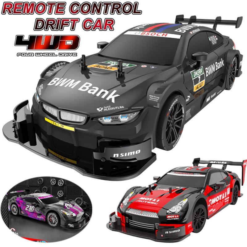 2024 Novo Carro 1 : 16 RC Tração Nas Quatro Rodas GTR Controle Remoto ...