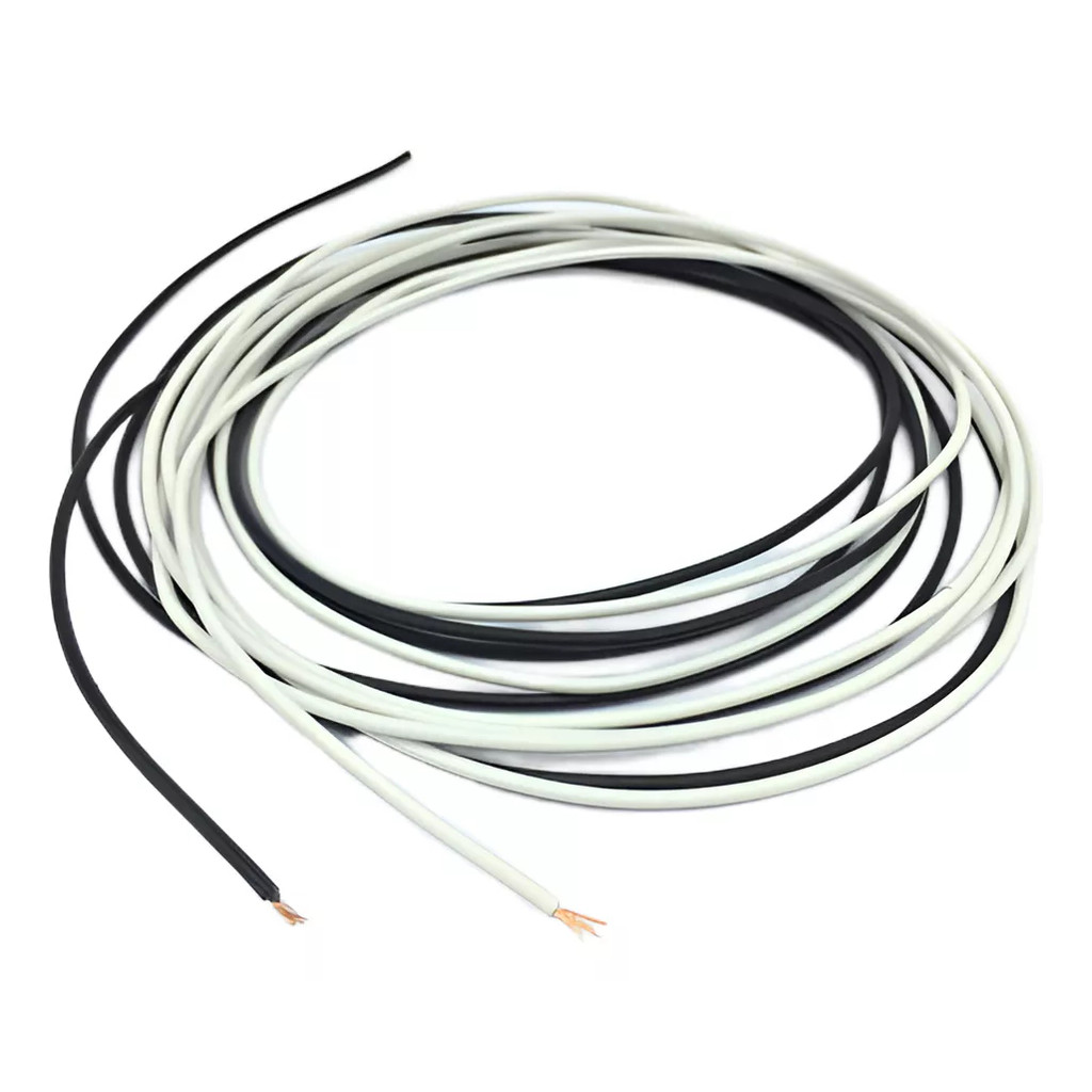 KIT fio LUTHIER 2m preto 2m BRANCO 22AWG eletrica guitarra
