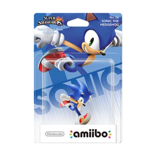 Amiibo Sonic The Hedgehog No26 - Super Smash Bros.