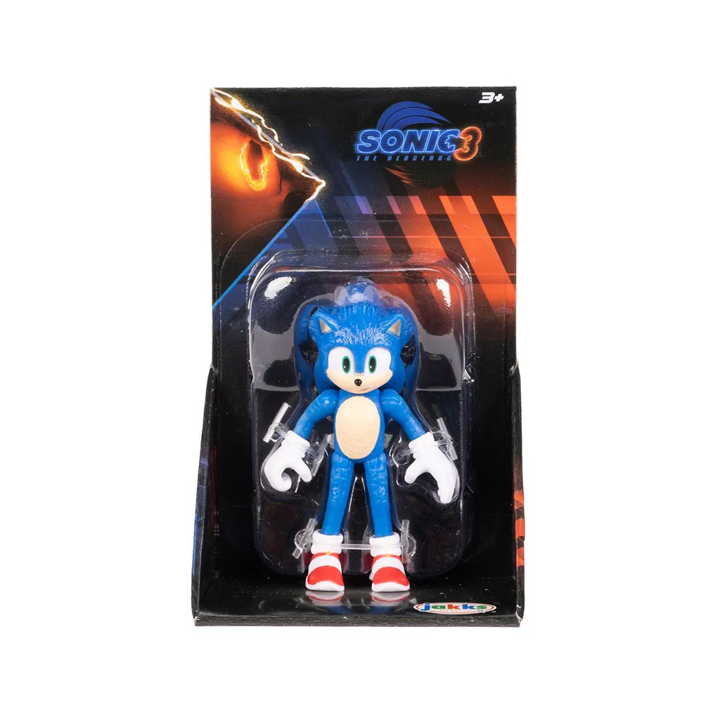 Boneco Sonic 6cm - Sonic 3: O Filme Sunny | Shopee Brasil