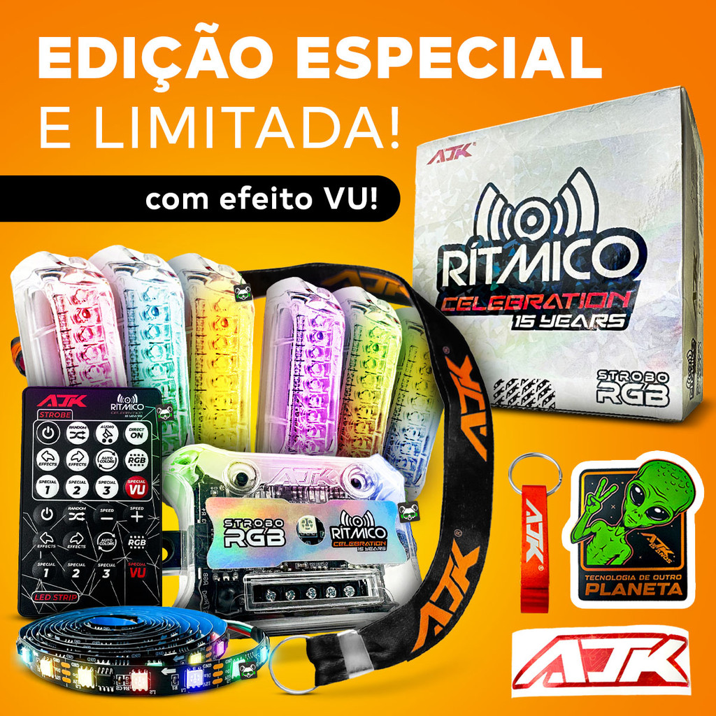 AJK RITMICO CELEBRATION ストロボ RGB V.U.