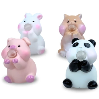 Brinquedo Espreme e Aperta Anti Estresse Bolinha Animais Divertido Sortido - Castela