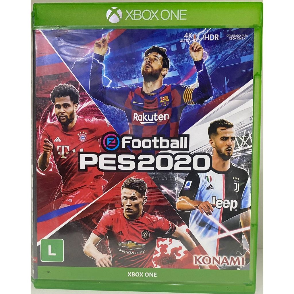 Football PES 2020 - XBOX ONE/SERIES X - Original | Shopee Brasil
