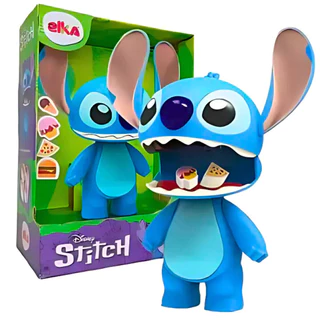 Boneco Stitch Realista Articulado Abre a Boca 1288 - Elka