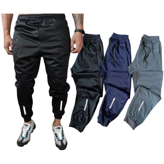 Calça Jogger Chimpa Masculina Flanelada Com Refletivo KIT-COM 3 PEÇAS