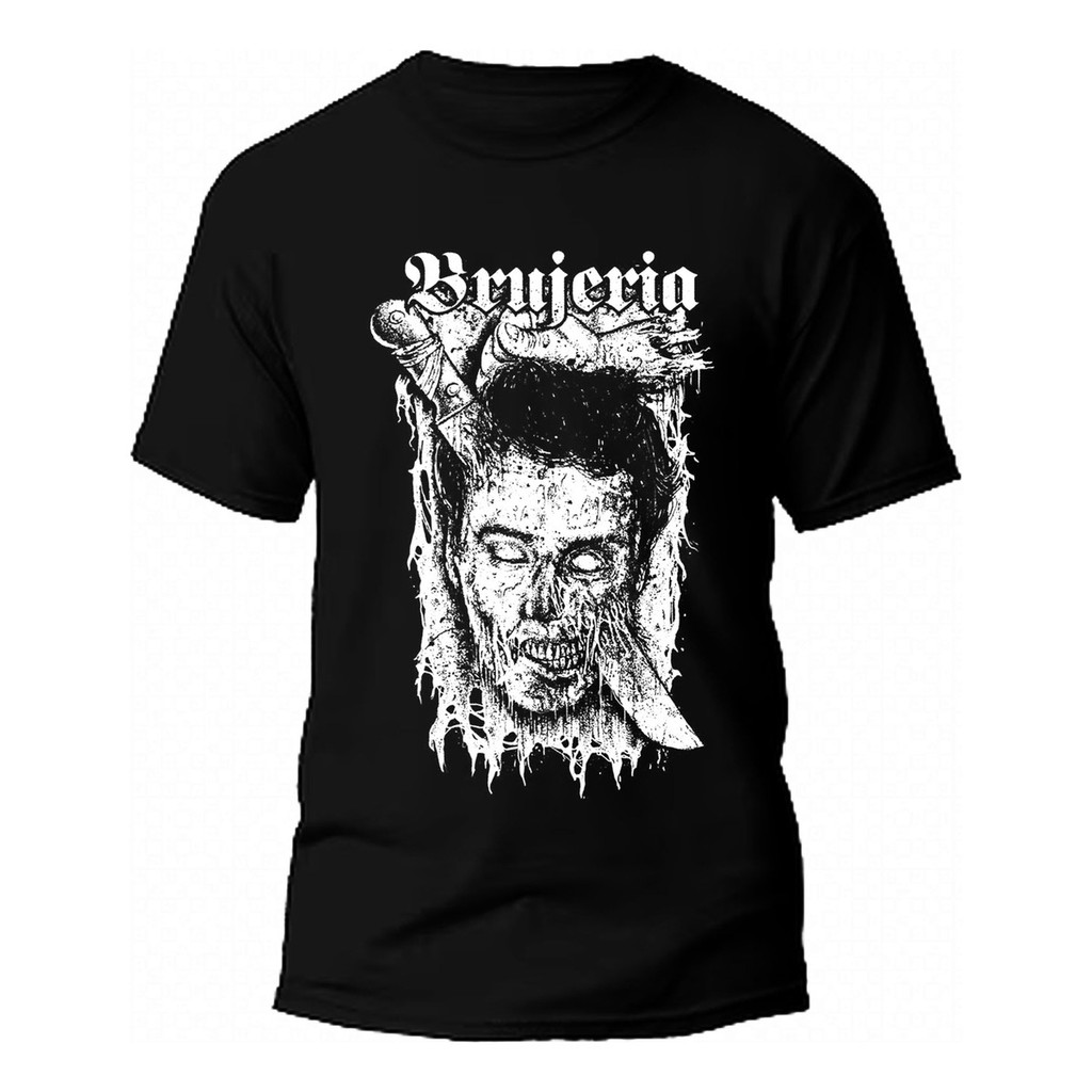 Camiseta Death Metal Brujeria | Shopee Brasil