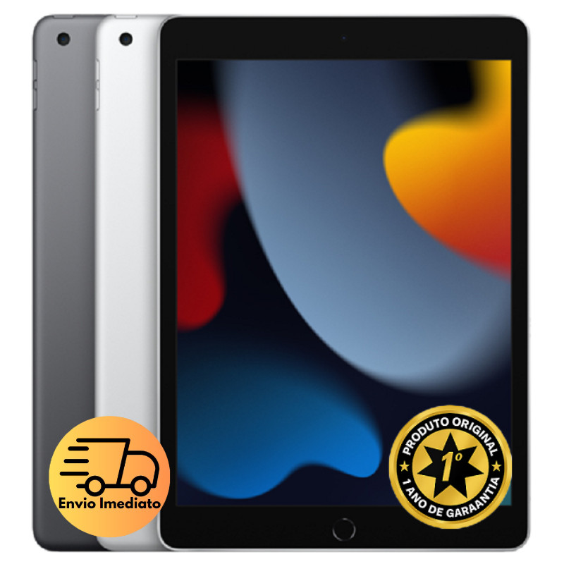 Apple iPad 9 Geração 64GB 256GB WIFI Tela 10,20 Original Lacrado