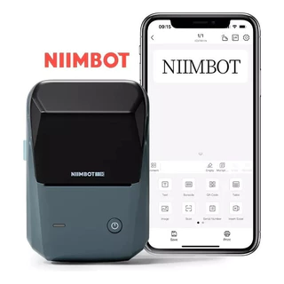 Impressora Térmica Niimbot B1 Bluetooth + 1 Rolo Etiqueta
