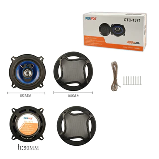 kit contém 2 alto-falantes de 5 polegadas de eixo duplo com potência de 400 W para áudio automotivo em Oferta na Shopee