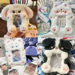 6 Estilos Porta-Cartões De Pelúcia Animal Desenho Animado Fofo Raposa Coelho Cachorrinho Foto Pequena Exibição De Cartão em Oferta na Shopee