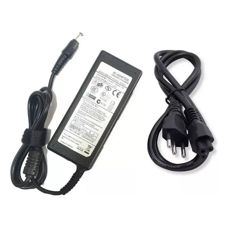 Fonte Para Notebook Samsung Np300e5m 19v 3.16a 
