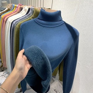 Um Novo Suéter Grosso De Gola Alta Para Mulheres No Inverno 2026 , Combinado Com Elegante top Térmico De Outono E — foto 6 — Achou Levou Brasil