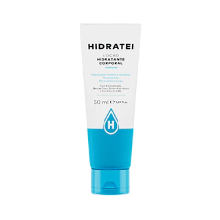 Loção Hidratante Corporal Hidratei 200ml Hidratação Intensa Pele Macia Suave Absorção Rápida