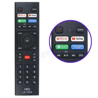 Kit 2 Controle compatível com TV HQ Hqs43nkh Hqs32nkh Hk320d