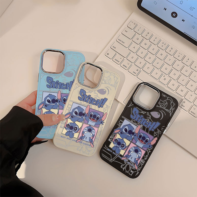 Capinha capa Para Fotos De Stitch É Adequada Para IPhone 11 14 12 15 13 Pro Max X XR XS MAX à