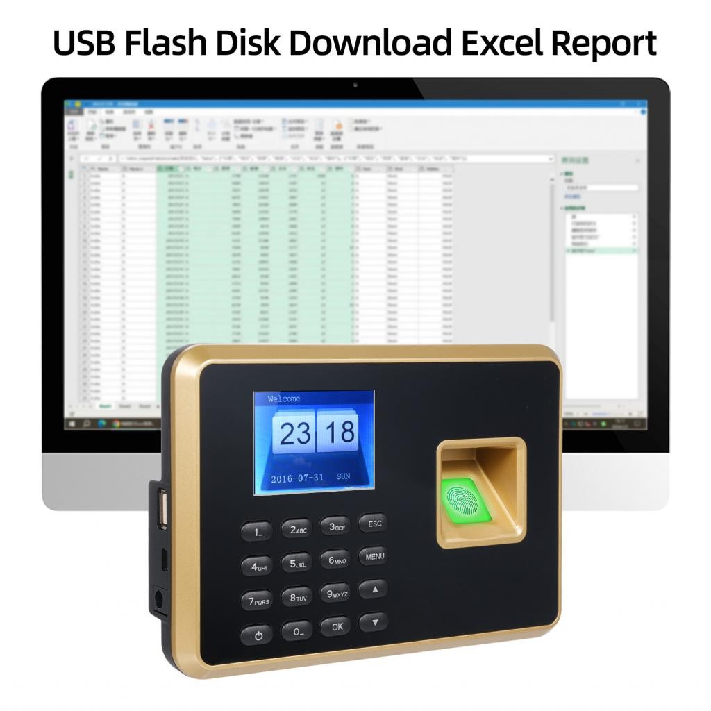 Bisofice Biometric Time Clock Attendance Machine For Employees Support