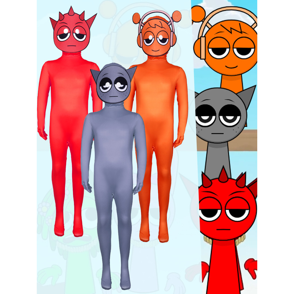 2025 New Spranki Incredebex Cosplay Costume Kid Monster Horror Game ...