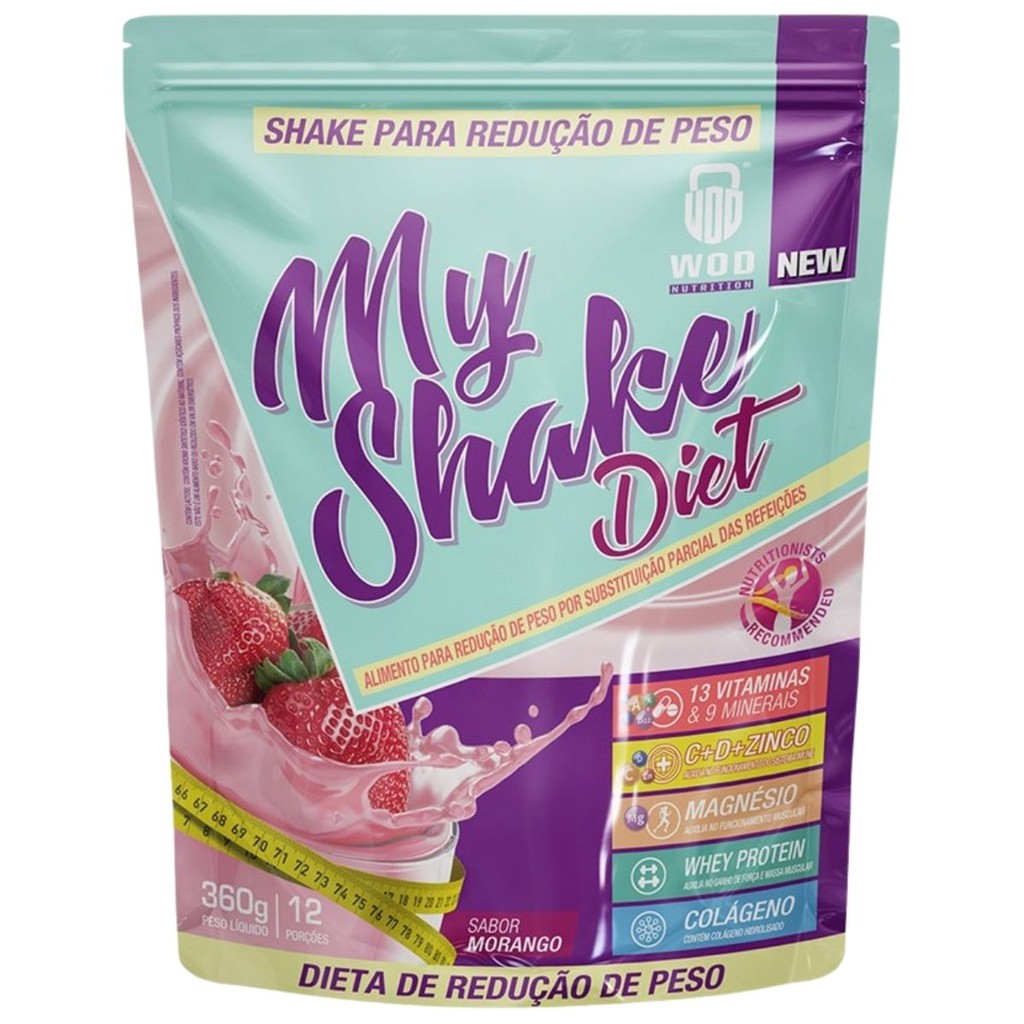 Shake Emagrecedor com Whey Protein e Colágeno Hidrolisado – Zero Açúcar ...