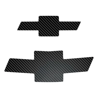 Kit Aplique Emblema Cruze Sedan 12 A 2014 - Fibra de Carbono