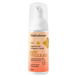 Espuma de Limpeza Hidrabene Suave Pele Madura 50ml em Oferta na Shopee