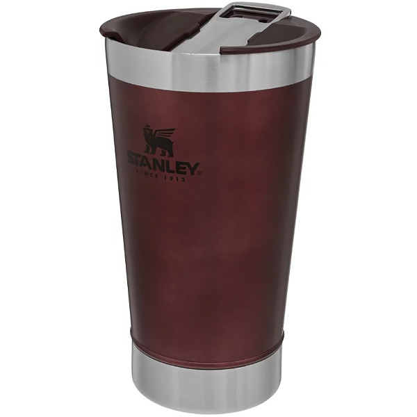 Copo Termico Stanley Classic Stay Chill Beer Pint De Ml Wine Red Shopee Brasil