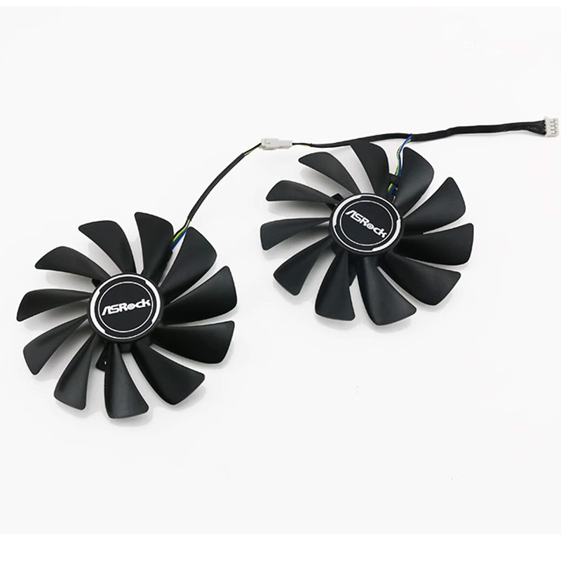 Ventola Di Raffreddamento 95mm 4Pin CF1010U12S Per XFX RX 5700 Doppia Dissipazione Ultra – DC12V, 0.45A, Attacchi 40x40 Mm