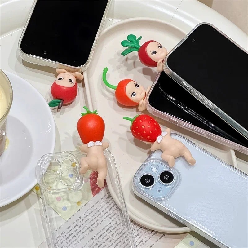 Capa De Telefone 3D Sonny Angel Box Para iPhone 16 Pro Max 15 14