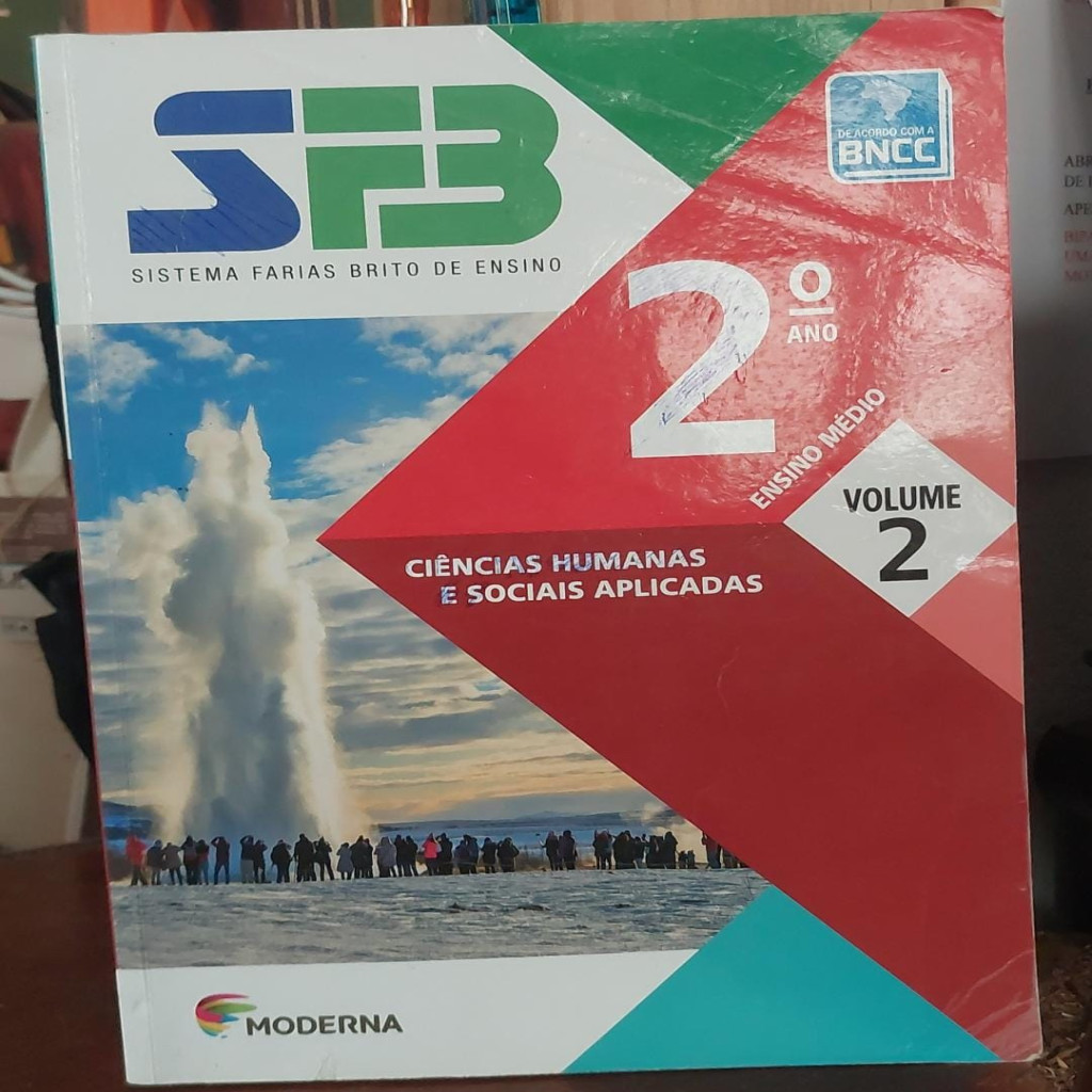 CIÊNCIAS HUMANAS E SOCIAIS APLICADAS 2º ANO ENSINO MÉDIO VOL 2 autor ...