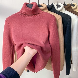 Um Novo Suéter Grosso De Gola Alta Para Mulheres No Inverno 2026 , Combinado Com Elegante top Térmico De Outono E — foto 4 — Achou Levou Brasil