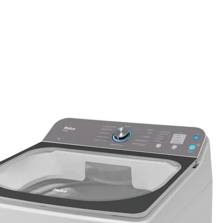 Máquina de Lavar Philco Plr14a 14kg 12 Tipos de Lavagem Branca