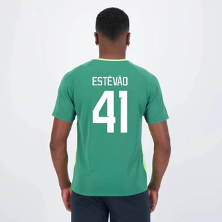 Camisa Palmeiras Estevão 41 Paixão Verde