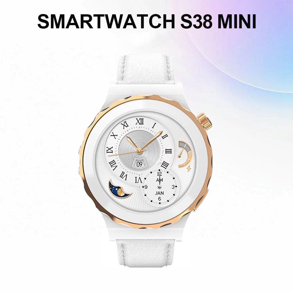 S38 Mini Relógio Inteligente Smartwatch Resistente Á Água Smartwatch Feminino