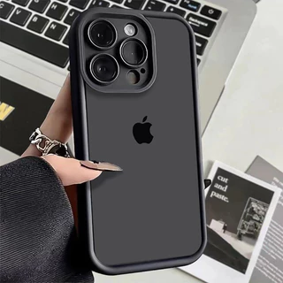 Capinha Capa de silicone Anti-impacto correntes a preto para iPhone 13 14 15 16 X XR 7 8 11 12 pro max plus case
