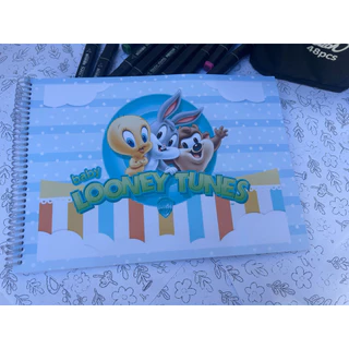 Livro de Colorir Baby Looney Tunes A4 Capa Flexível Infantil Criativo Educativo Presente em Oferta na Shopee
