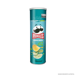  Pringles Ranch Fresh Salgadinho Batata Frita 141g