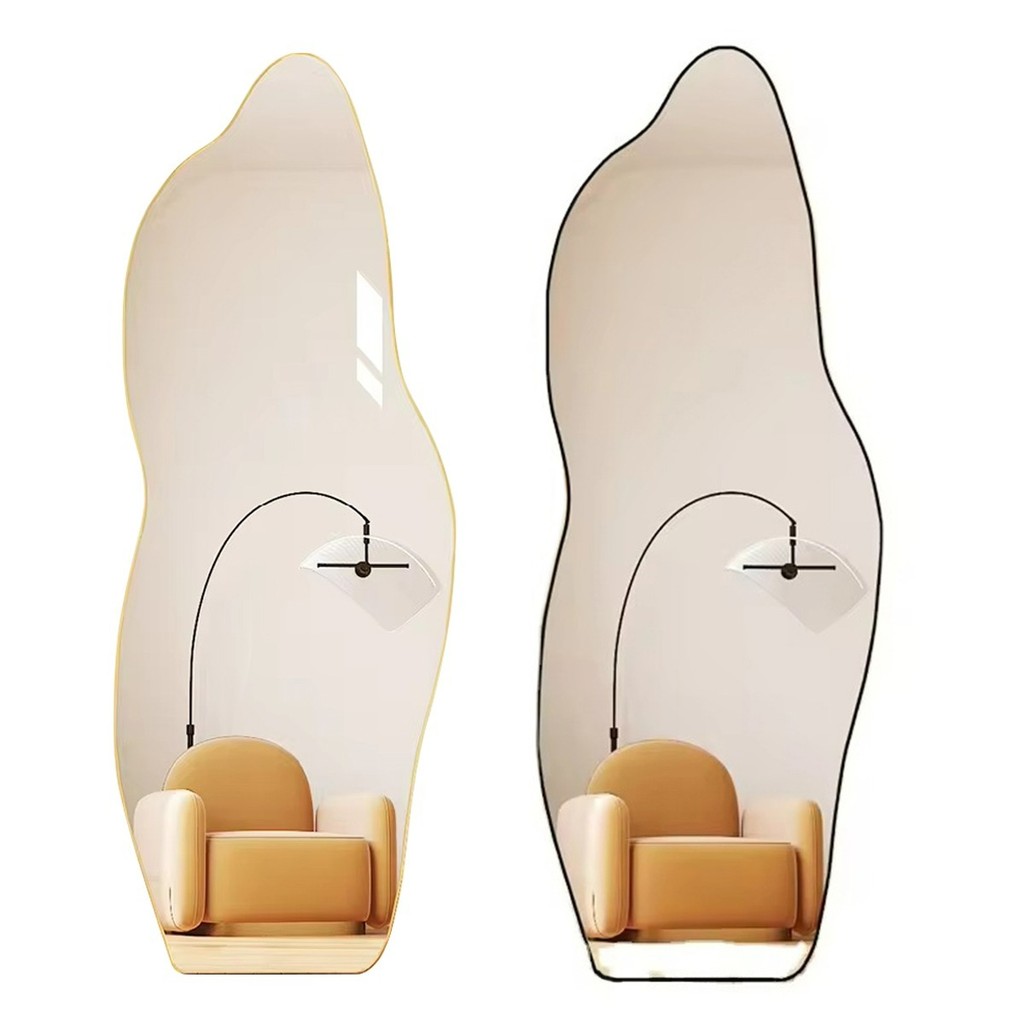 Espelho Orgânico Decorativo Corpo Inteiro Moldura 100x40 Top