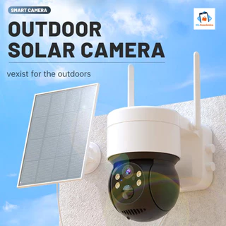 Ip Câmera Externa Solar a prova D