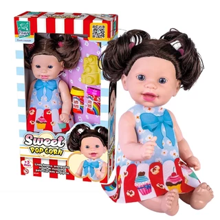 Boneca Sweet Pop Corn Pipoca Bolo Com Massinhas - Super Toys