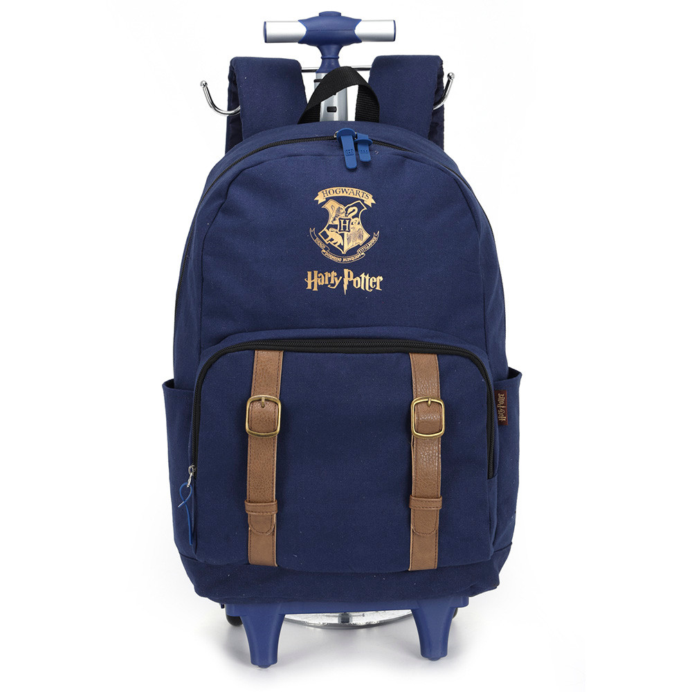 Mochila De Rodinhas Escolar Harry Potter Hogwarts Luxcel | Shopee Brasil