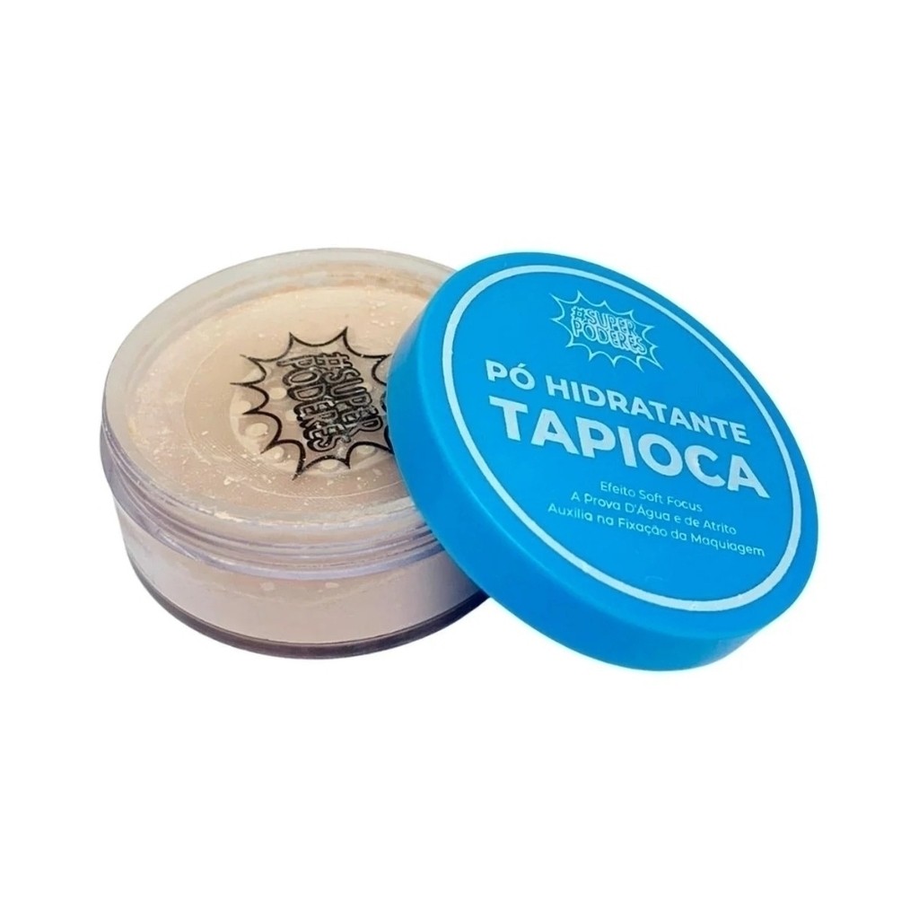 Pó Solto Facial Hidratante Tapioca - Super Poderes | Shopee Brasil
