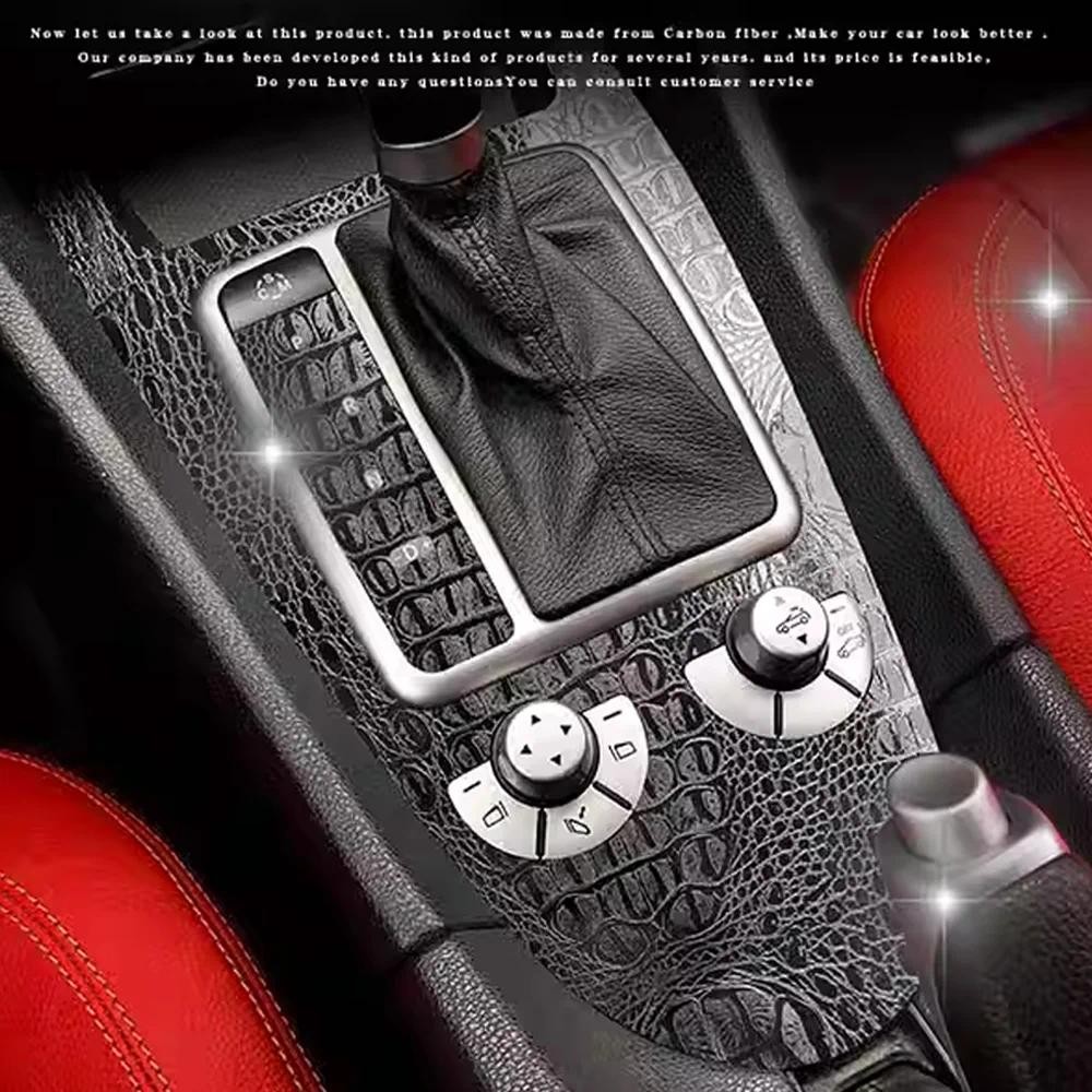 Para Mercedes SLK R171 2004-2010 Estilo Do Carro De Fibra De Carbono ...